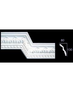 Water Leaf and Dentil Cornice