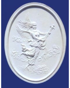 Angel With Guitar Plaque