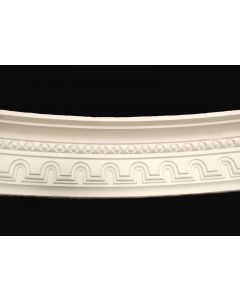 Tunnel Effect and Beaded Curved Cornice