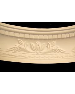 Small Floral Curved Cornice