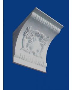 Floral and Fluted Corbel