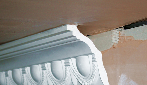 how to fix the cornice